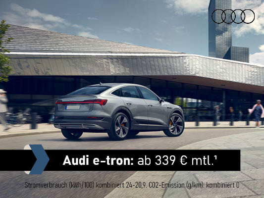 Der Audi e-tron im Leasing